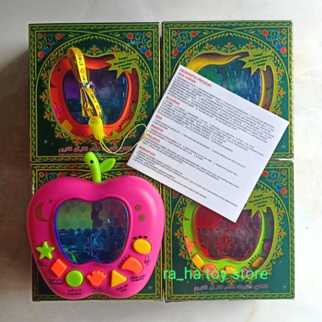 Apel Elektronik Dilengkapi Perekam Suara Mainan Edukasi Alqur'an