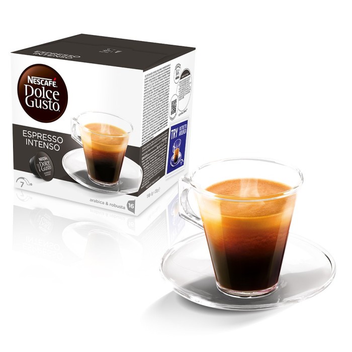 

Nescafe Dolce Gusto Espresso Intenso 16 Capsule Coffee Kapsul Kopi