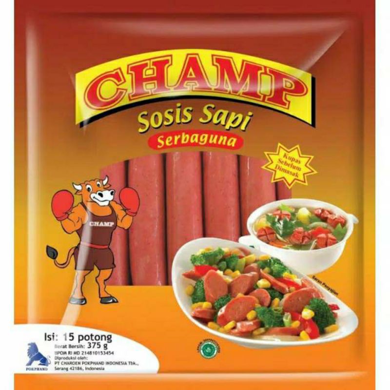 

Champ Sosis Sapi 375 gram