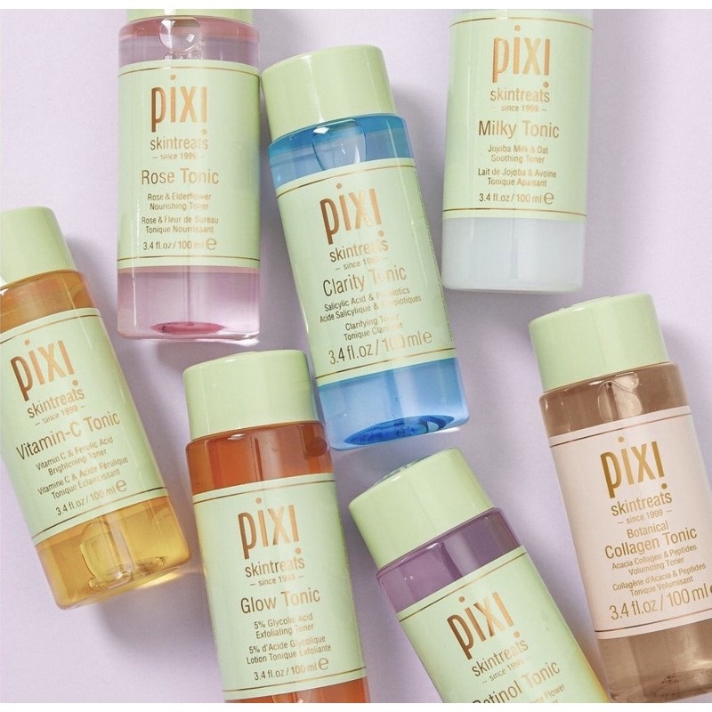 Pixi Tonic all varian Glow Rose Retinol Vitamin C Botanical CollagenToner original