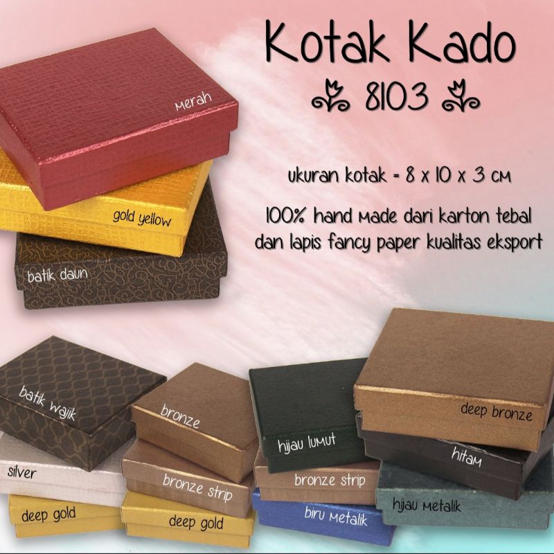 

Kotak kado flashdisk cantik murah/kotak kado hand made