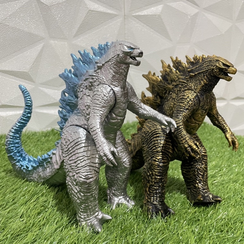 Action Figure Godzilla Burning Godzilla Millinium Extra Jumbo Super Jumbo King Of The Monster Figure