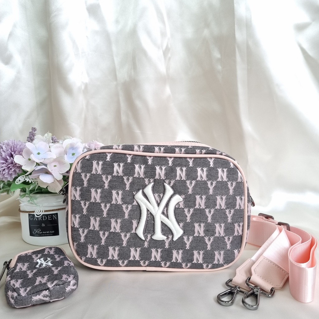 TAS MLB SLING BAG JACQUARD MONOGRAM CROSS BAG - MLB005