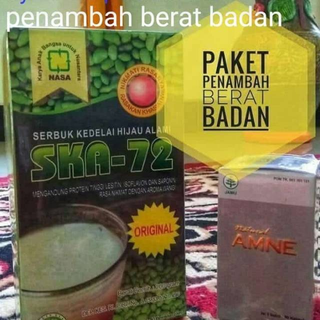 

Susu kedelai alami dan Amne satu paket