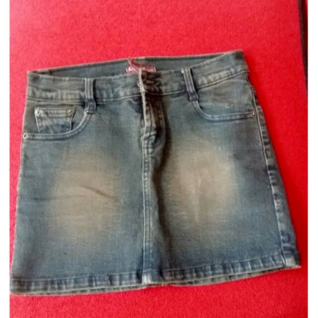 Rok mini warna coklat