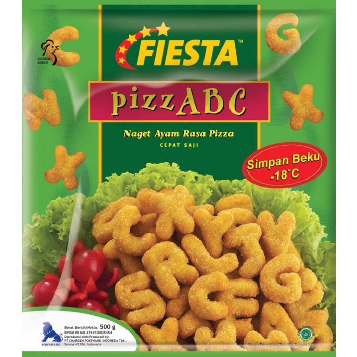 

FIESTA PIZZA ABC 500 GR X 10