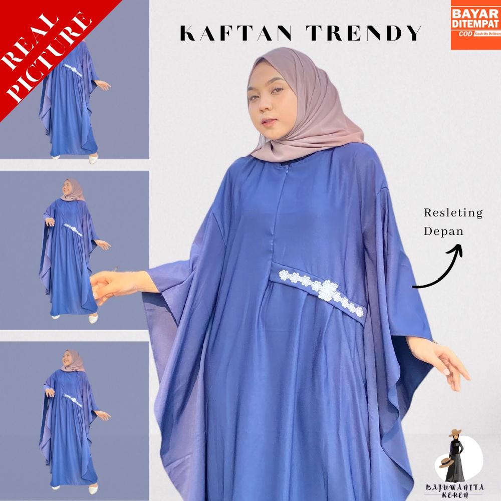 Baju Lebaran 2022 Atau Model Gamis Remaja Kaftan Wanita Terbaru 2022  Kekinian ModernOri Warna Pink,