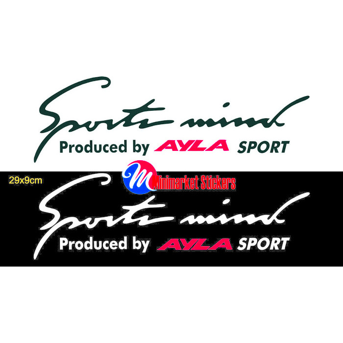 sticker sportmind ayla sticker mobil ayla kap Elegan