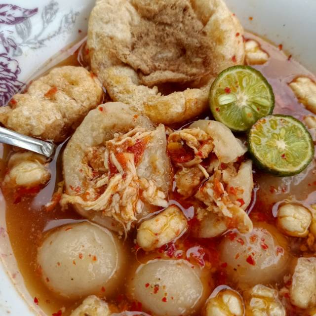 

Baso Aci ayam mercon