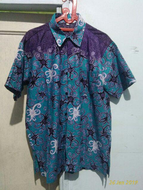 Kemeja Hem Batik Pria Fjd 1