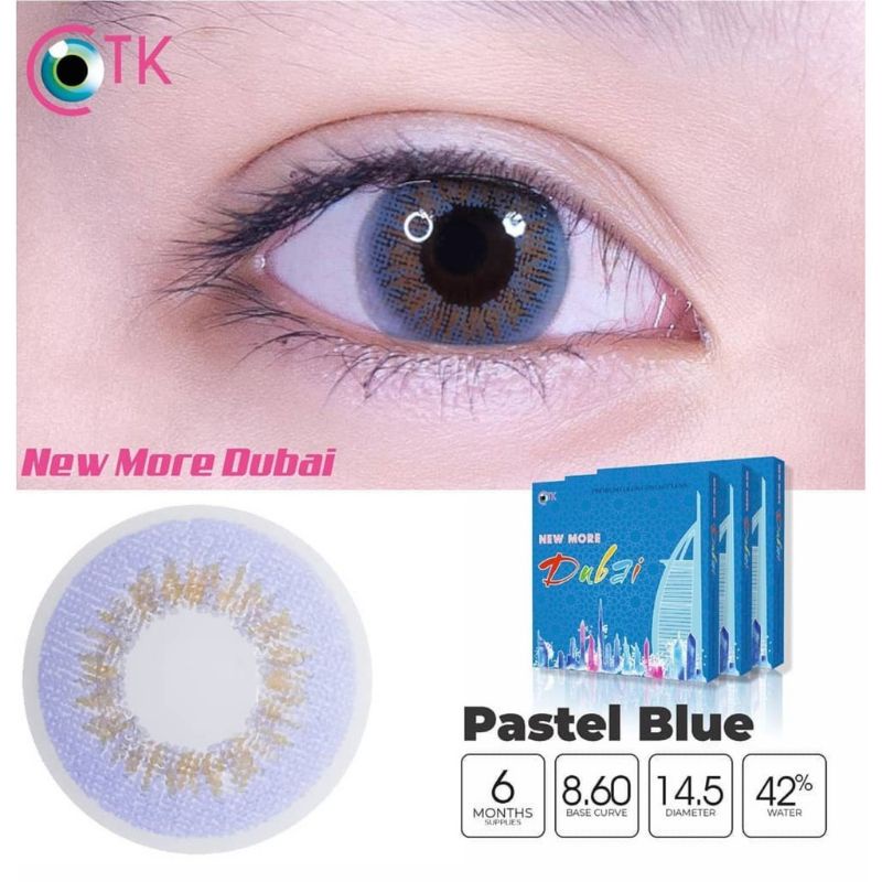 softlens warna Blue New More Dubai