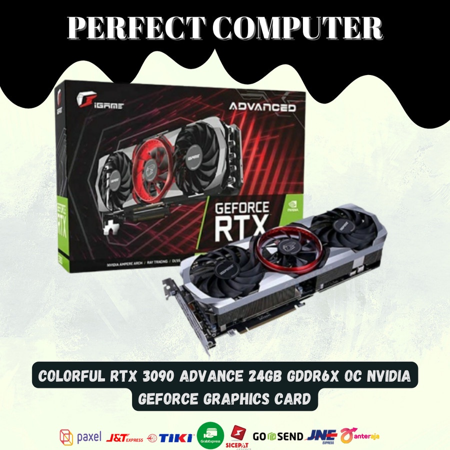 Colorful RTX 3090 Advance 24Gb GDDR6X OC NVidia GeForce Graphics Card