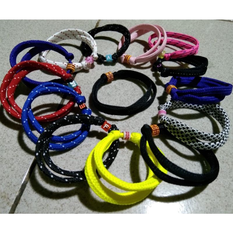 gelang tali hurup&amp;mute Random