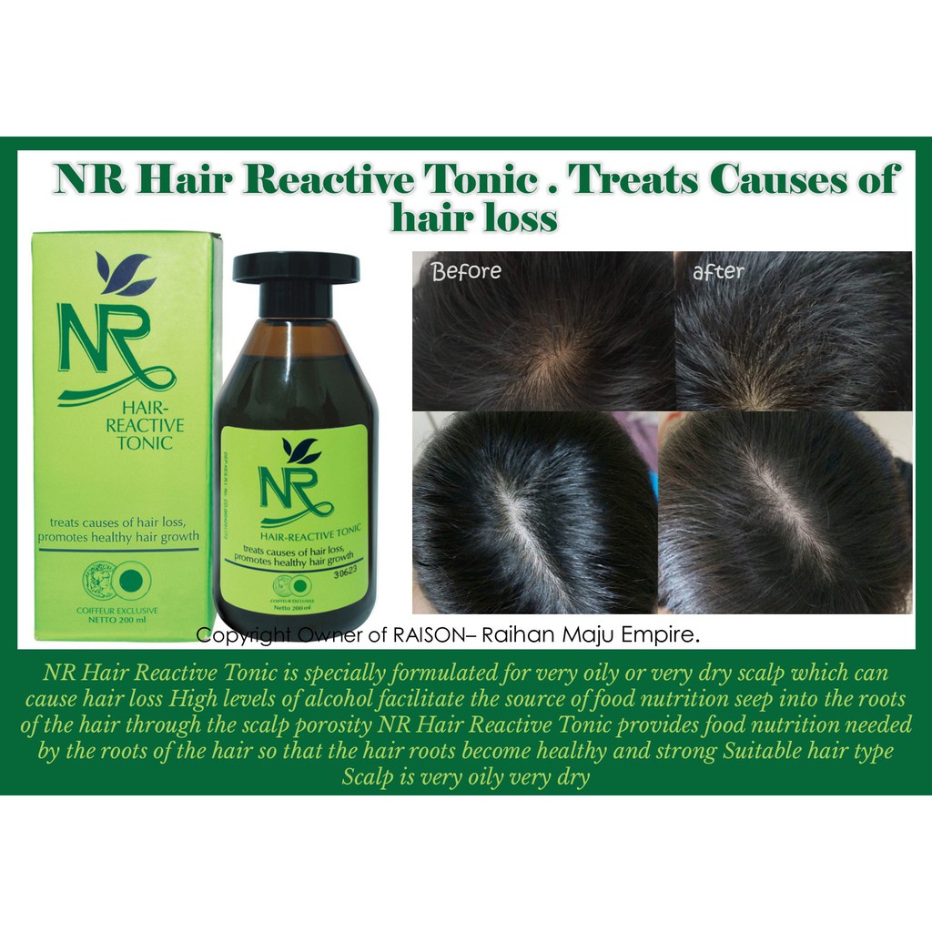 NR HAIR - REACTIVE TONIC 200ML -