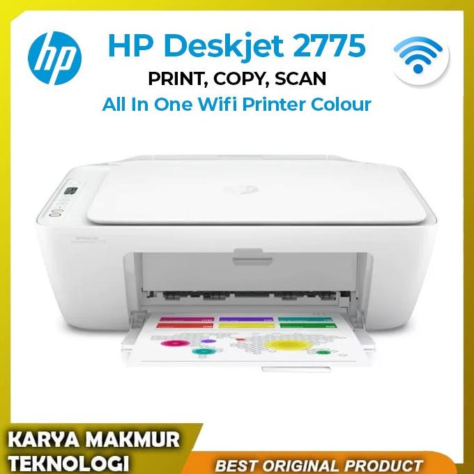 

Printer Wireless HP 2775 All In One Print-Scan-Copy-Wifi Garansi Resmi