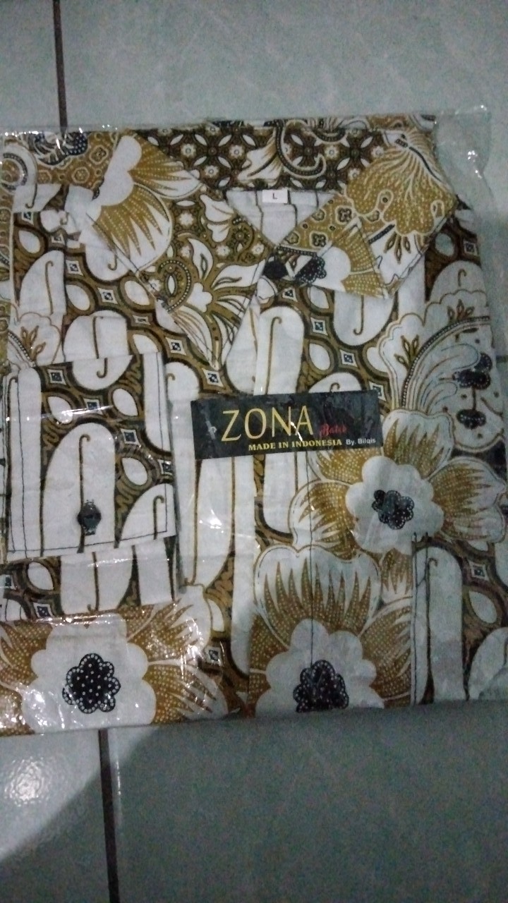 Trolistore Grosir Kemeja Batik Pria Cowok Lengan Panjang Kj Kjp