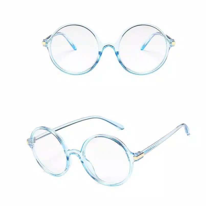 (COD) KACAMATA ANTI RADIASI TRANSPARANT FRAME EYEGLASSES