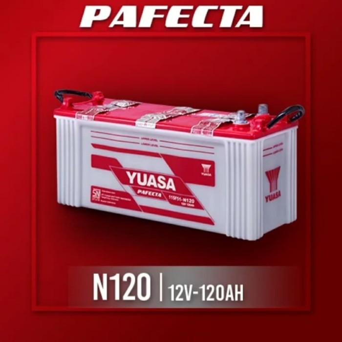 Aki / Accu Basah Yuasa N120 Aki Mobil Yuasa Pafecta 115F51 N120-Pf
