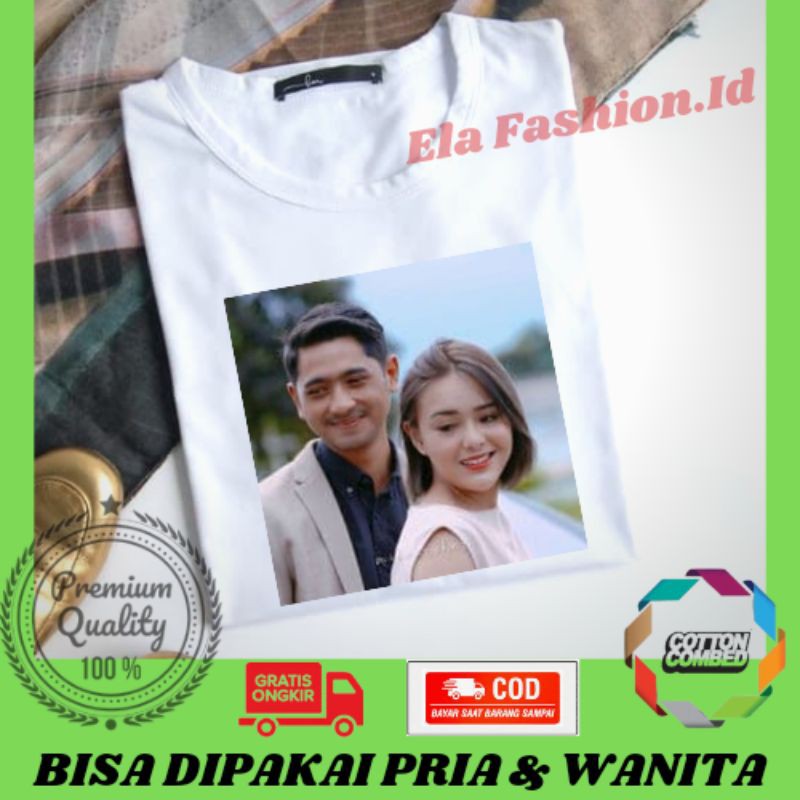 Baju Kaos Ikatan Cinta Andin Aldebaran Original Wanita Arya Saloka Lengan Panjang Viral