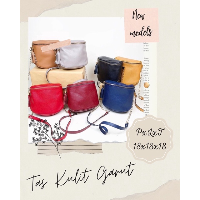 Tas Kulit Garut /Jennita Hand bag