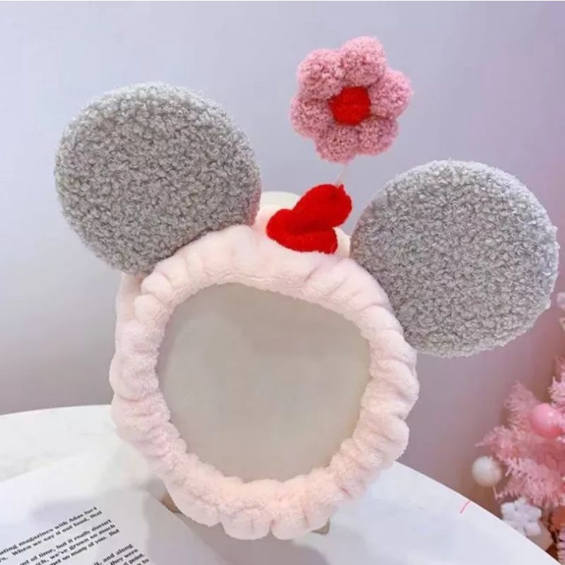 BANDANA MOTIF TELINGA KELINCI KOREA / HEADBAND BUNNY LUCU