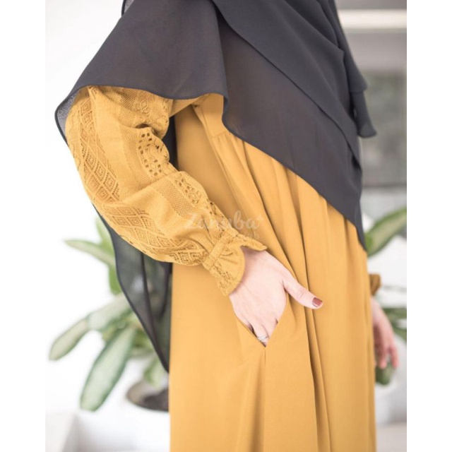 Gamis Brokat Lace by Zanuba Hijab