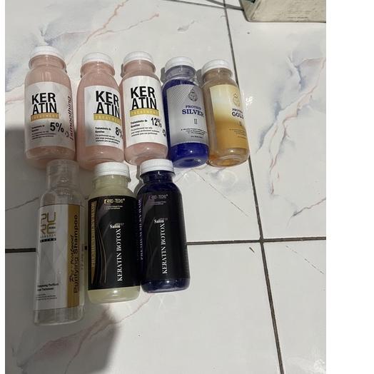 ∞ keratin treatment kemasan ekonomis SILVER GOLD ほ