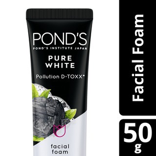 Pond's Facial Foam Black White Beauty 50Gram | Pond hitam