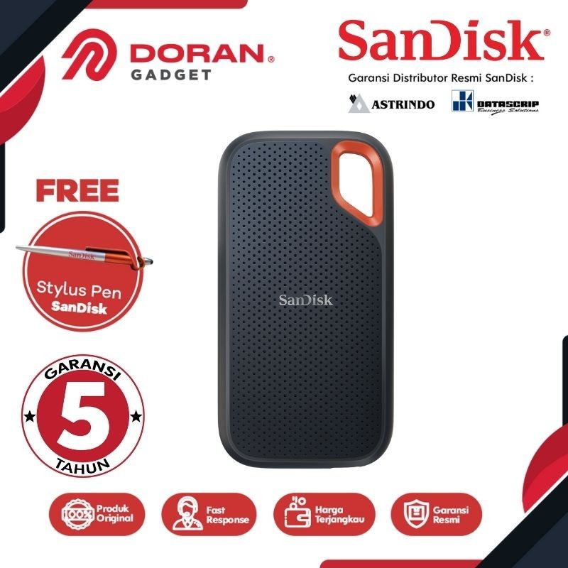 Sandisk Portable SSD 1TB E61 1 Tera - Original