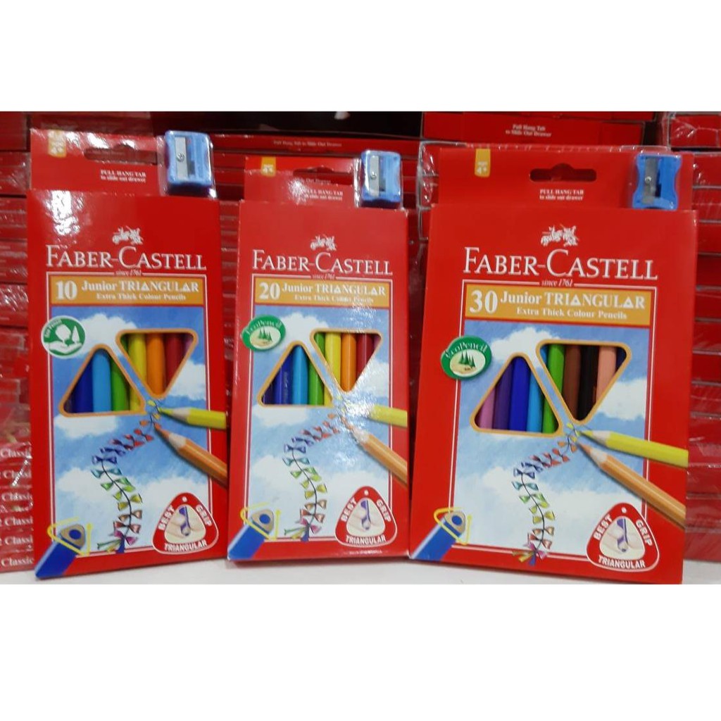 

Faber-Castell Junior Triangular Colour 10 L