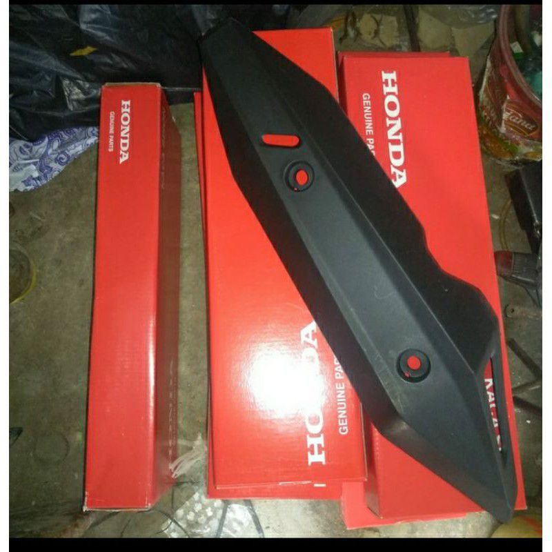 Cover tutup knalpot vario 125/150 new led esp 2018-2020 ori