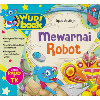 Wudi Book Mewarnai Robot