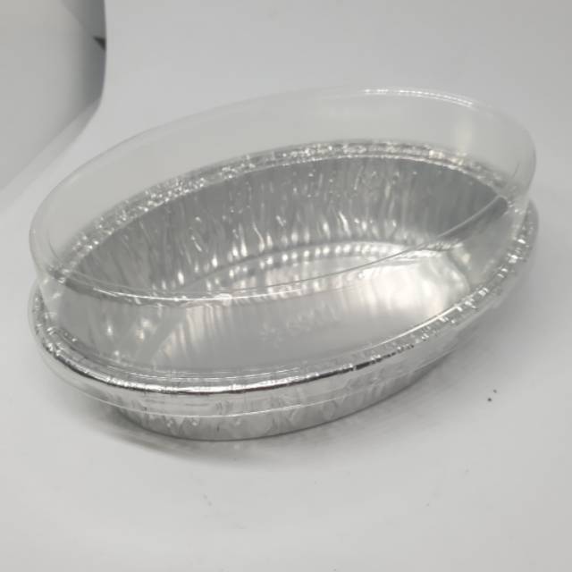 Alumunium Foil cup oval + tutup 6301