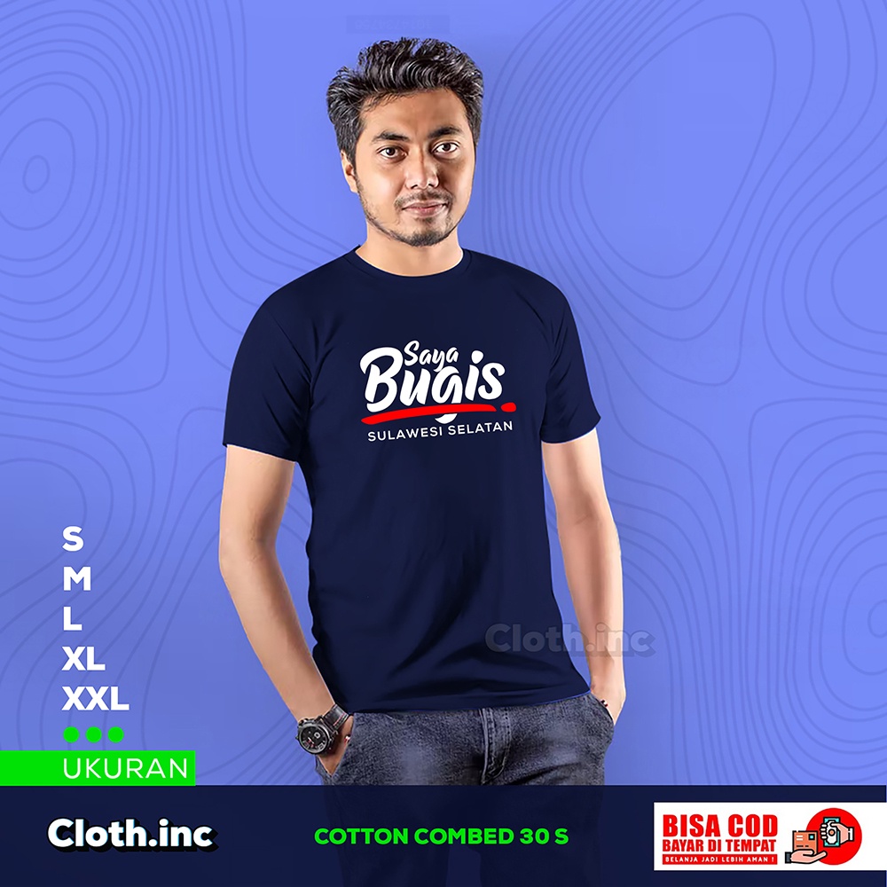Kaos bugis kaos sulawesi saya bugis