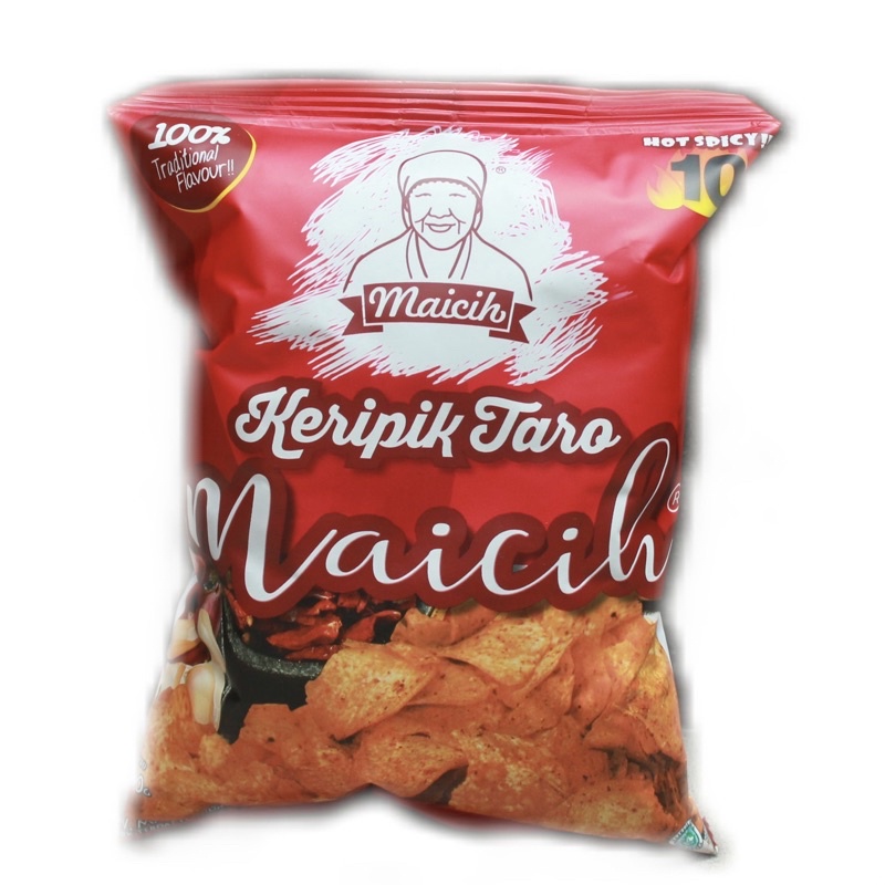 Jual Keripik Talas Pedas Maicih Level 10 Kemasan Jepang Shopee