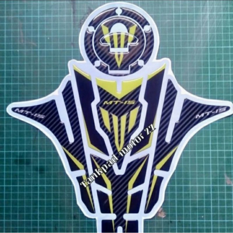 Stiker Sticker Resin Timbul Tankpad Tank Protector Yamaha MT15 Premium