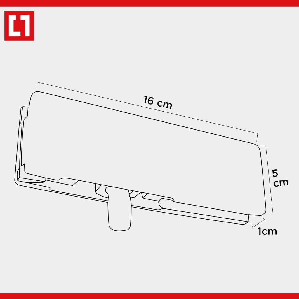 Patch Fitting PT 30 Penjepit Engsel Pintu Kaca Atas WD30 - Weldom