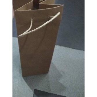 

Paper bag botol polos dan murah isi 12 pcs