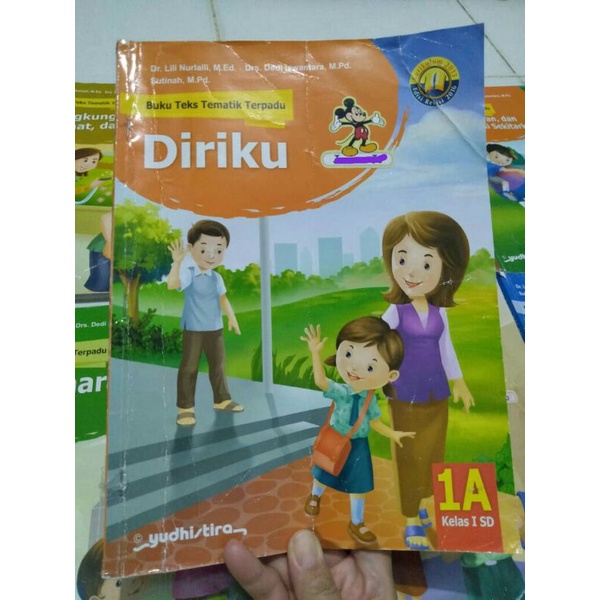 Buku Tematik Kelas 1A Yudhistira K13 (Bekas)