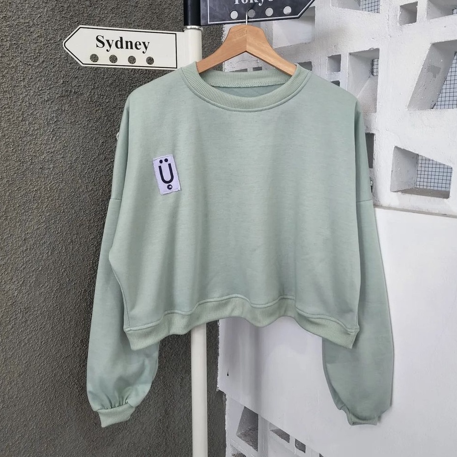 Sweater Wanita Terbaru U Croope Bahan Pleece Korean Style