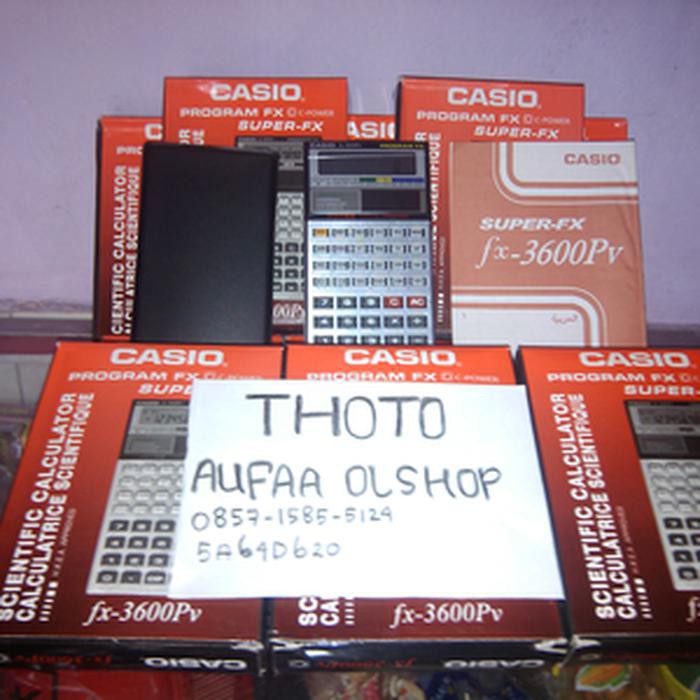 

Termurah Kalkulator Casio Fx 3600 Pv Paling oke