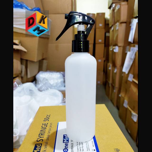 Botol 250 ml hdpe spray trigger