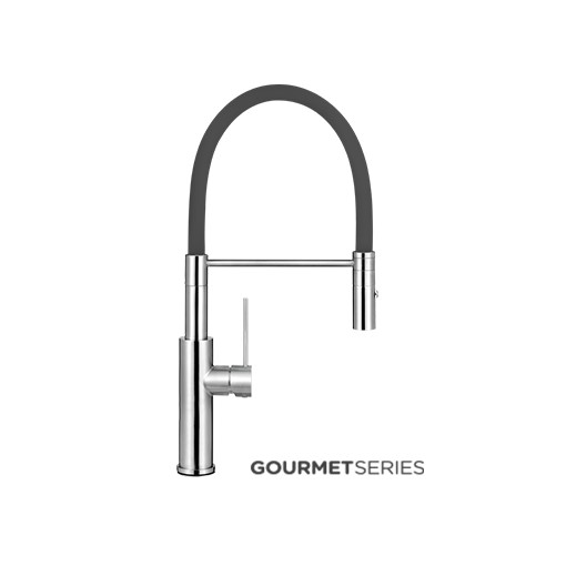 Modena PRIMAVERA KT 3560 L R W G -Keran Air Tap Brushed Chrome Color kran bak cuci piring sink mixer