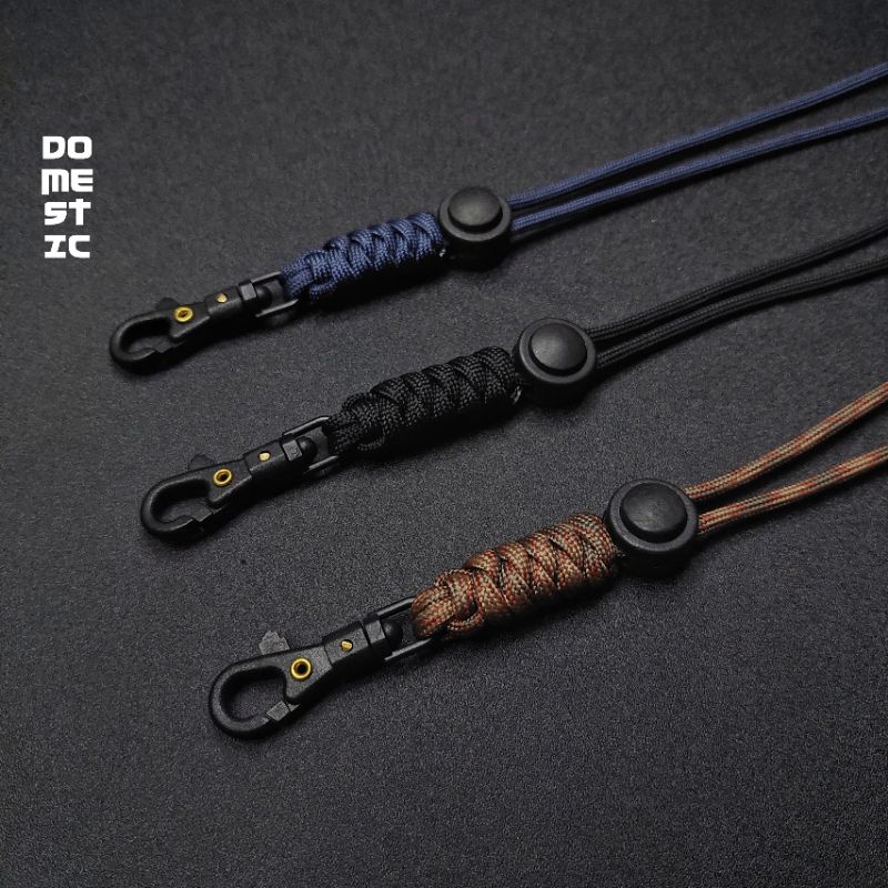 Lanyard gantungan id card name tag strap tali paracord gantungan name tag pods id card holder kartu nama custom