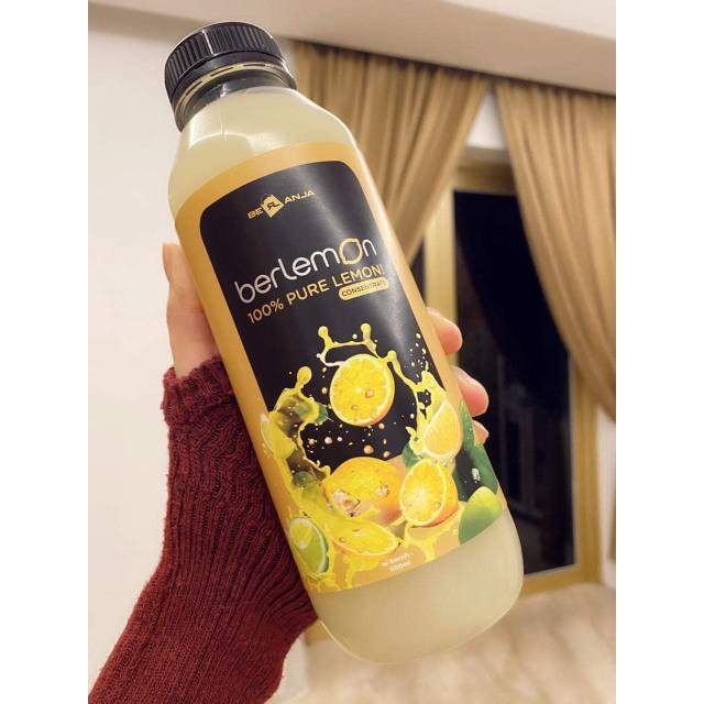 

BERLEMON 100% SARI LEMON ASLI SEGAR 500ML