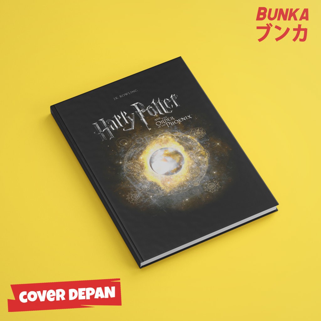 

Notebook Item Harry Potter The Order of Phoenix Hardcover A5 Buku Tulis Catatan Note Agenda Planner