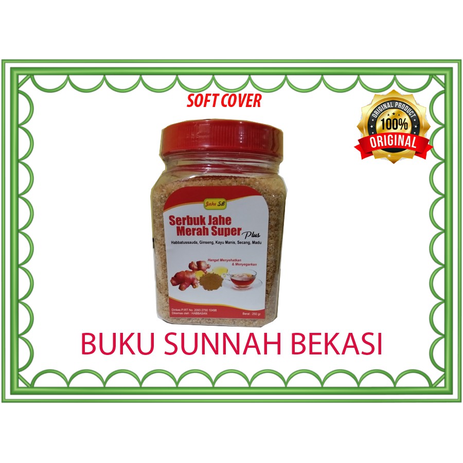 Serbuk Jahe Merah Super Plus Habbatusauda 250 gram