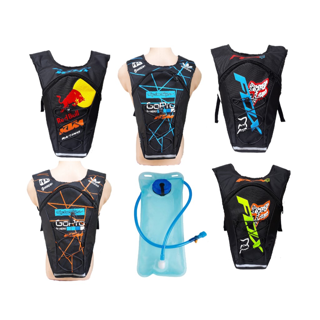 Tas Sepeda Tas Moto cross Hydropack Hydrobag Fox 01 plus water bladder