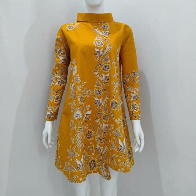 Tunik Batik Bella S M L Xl Xxl Jumbo