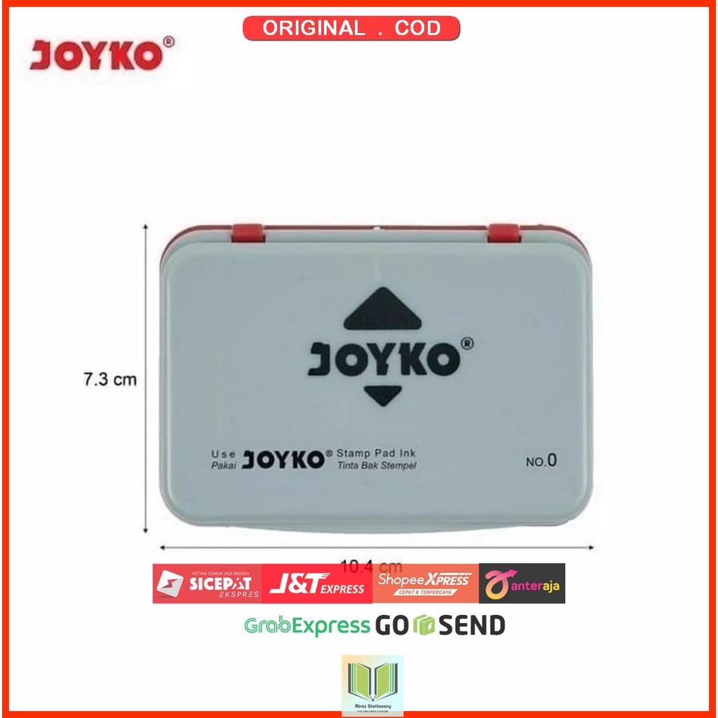 

Stamp Pad / Bak Stempel Joyko No. 0